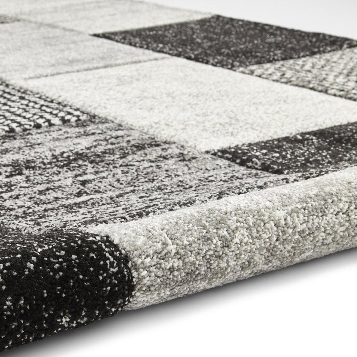 Brooklyn 21830 GreyBlack Rug - Grey/Black / 170cm – image 8
