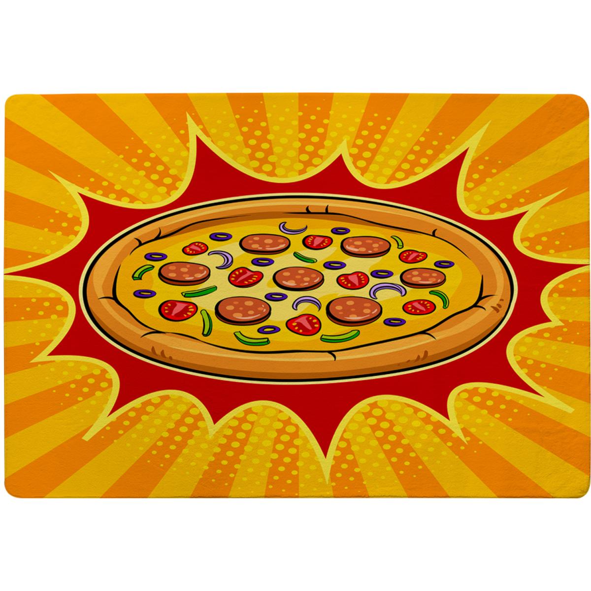 Art Retro Designer Rug - Yellow / 110cm – image 2