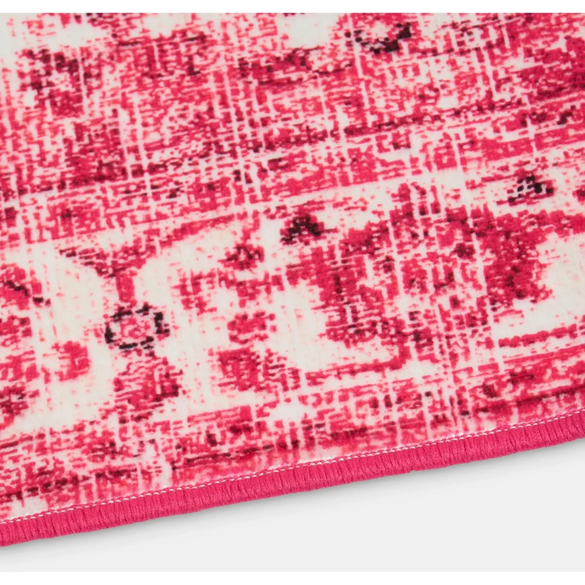 OHS Washable Vintage Printed Rug - Pink / 160cm / 160X230 – image 4