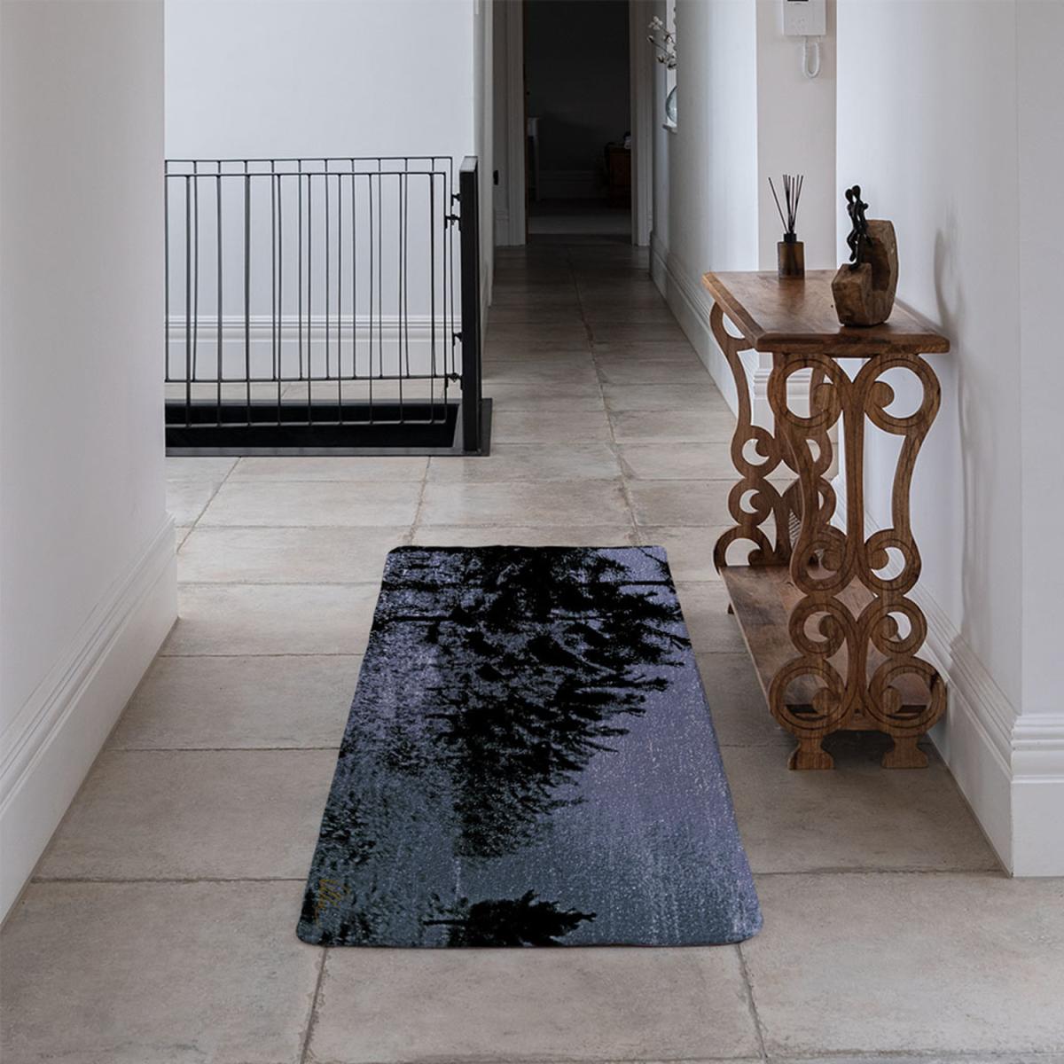 Startree Line Runner Rug - Blue – image 4