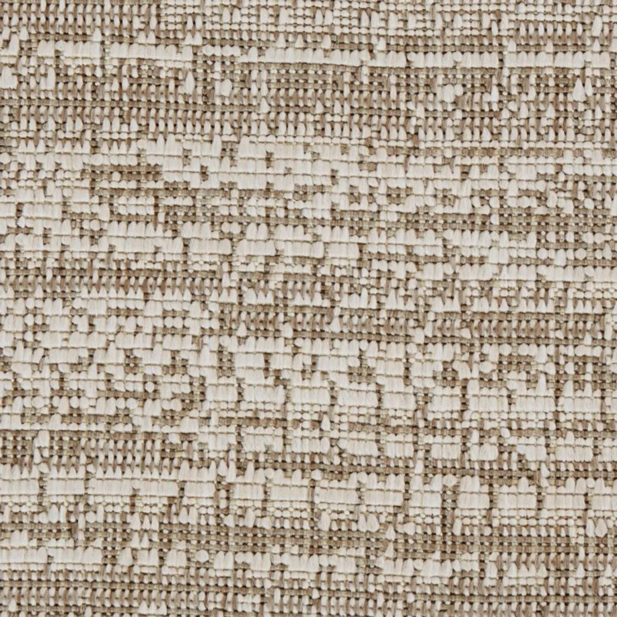 Reversible Melange Striped Indoor & Outdoor Rug Green - Beige – image 3