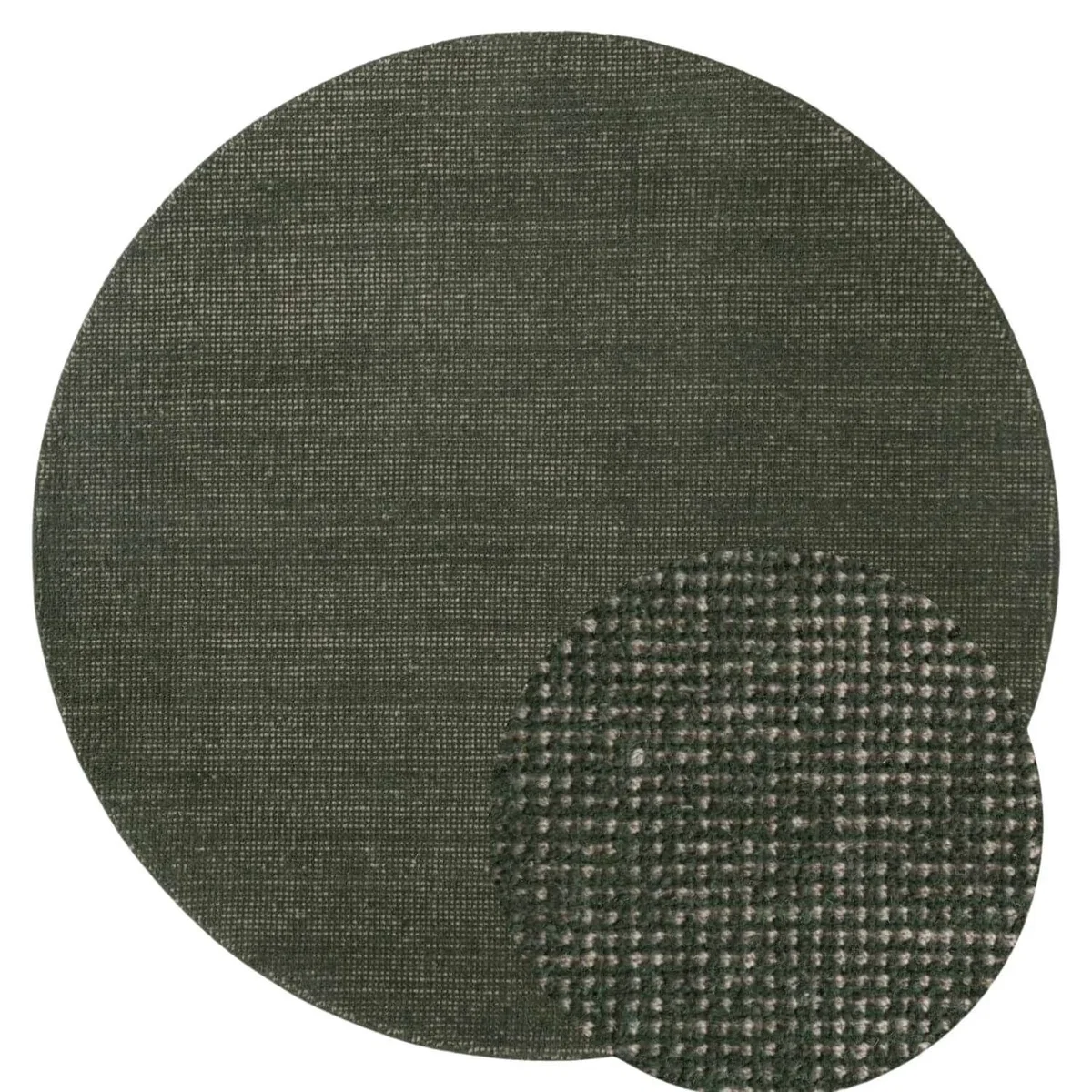 Ted Baker Wool Plain Rug Green - Green / 230.0cm – image 13
