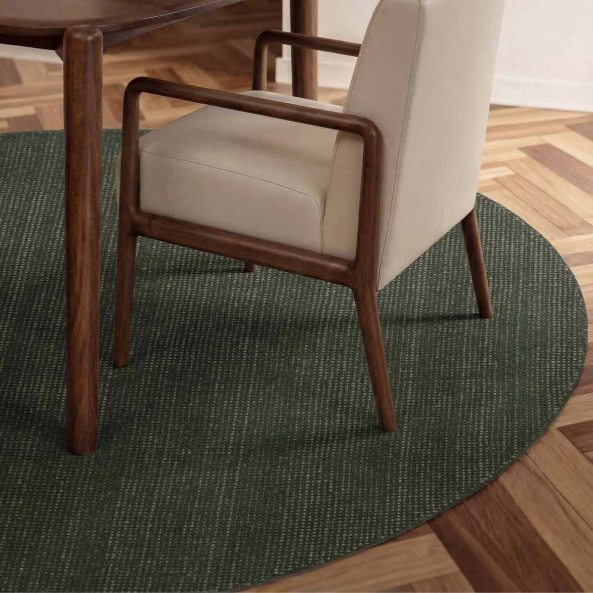 Ted Baker Wool Plain Rug Green - Green / 230.0cm – image 10