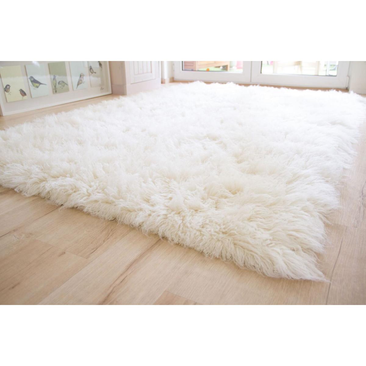 Flokati 2000 Rug - Wool-White / 170cm – image 2