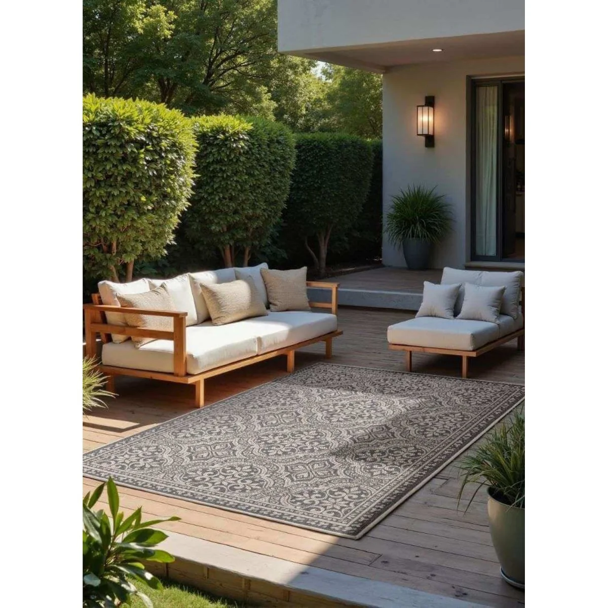 Reversible Rosel Rug Beige - Grey / 230.0cm – image 6