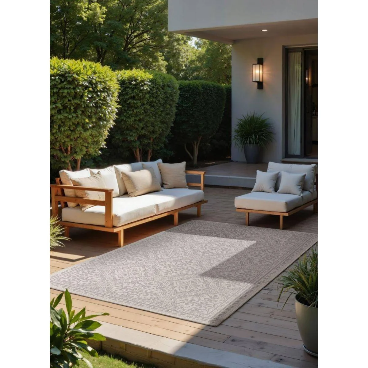 Reversible Rosel Rug Beige - Grey / 230.0cm – image 7