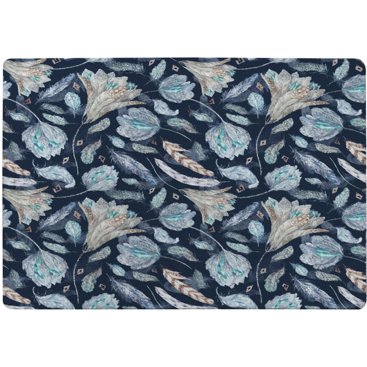 Boho Chic Indigo Pattern Rug - Blue / 230cm – image 2