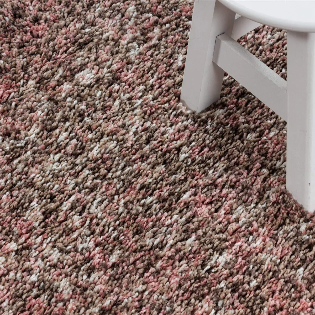 Enjoy Mottled Shaggy Rug - Rose / 170cm – image 3
