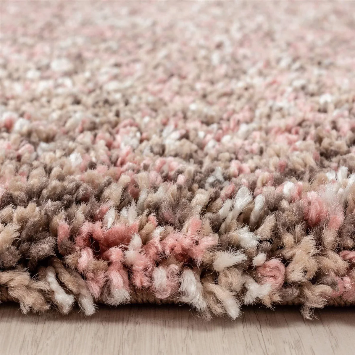 Enjoy Mottled Shaggy Rug - Rose / 170cm – image 4
