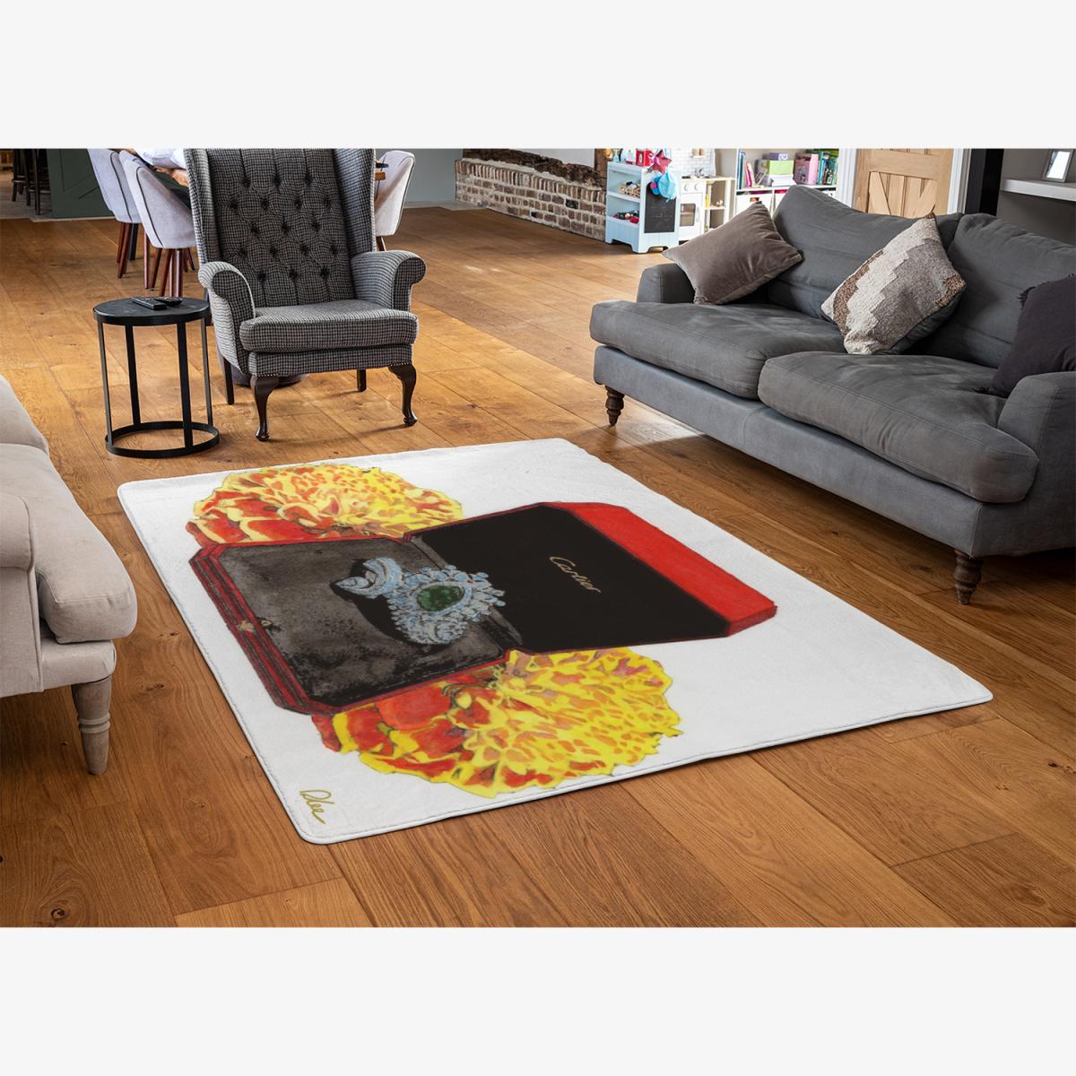 A Special Present For Her Rug - Red / 230cm