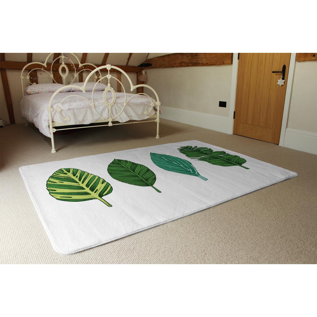 Four Leaves Designer Rug - Green / 110cm – image 3