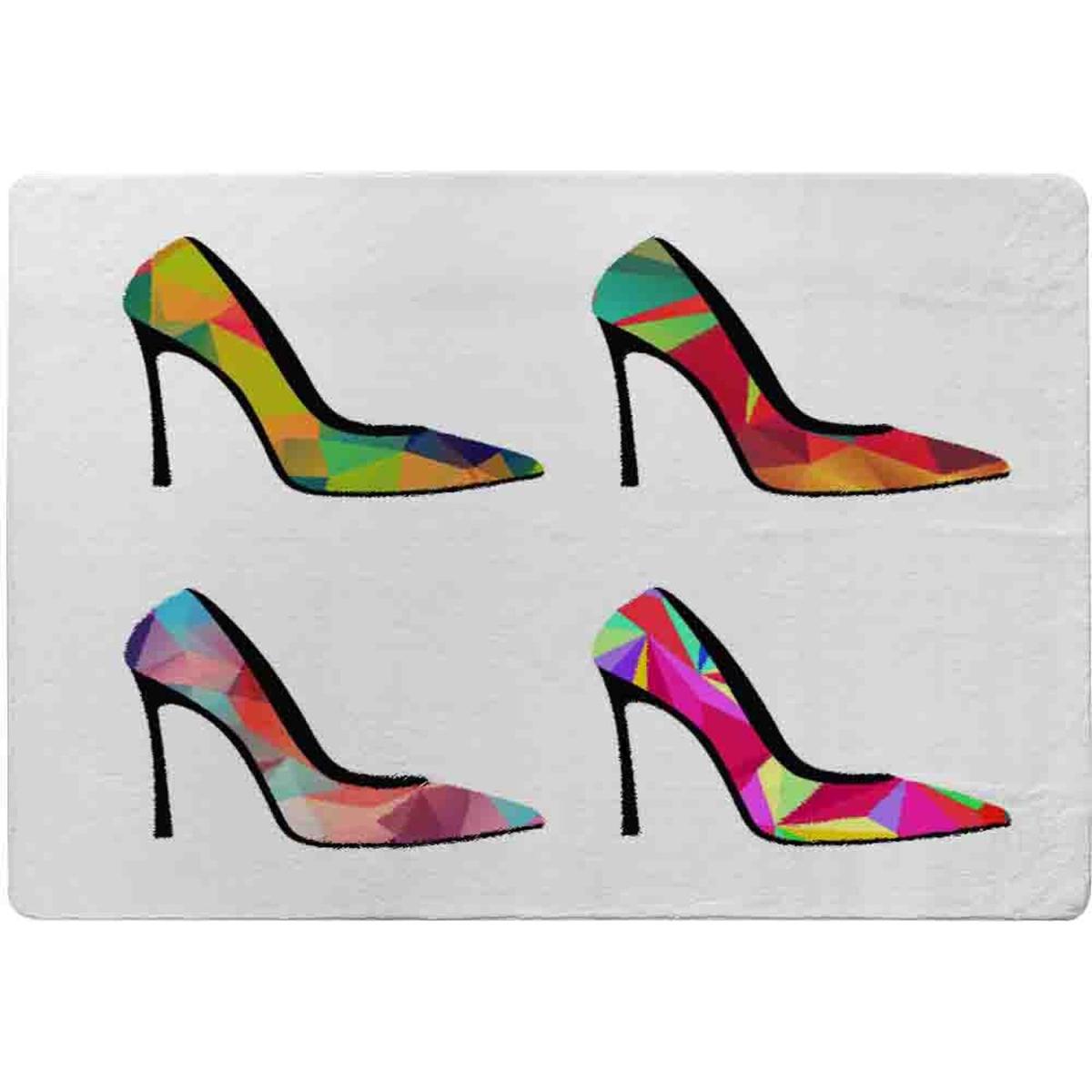 Geometric High Heels Rug - White / 230cm – image 2