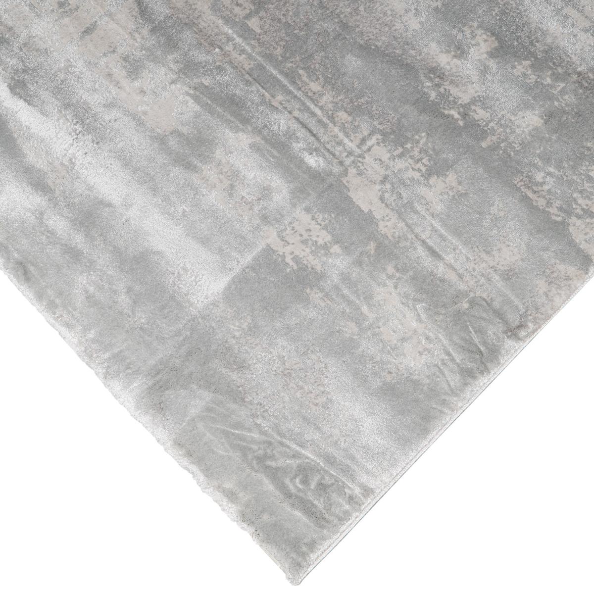 Castilla Modern Rug - Silver / 170cm – image 3