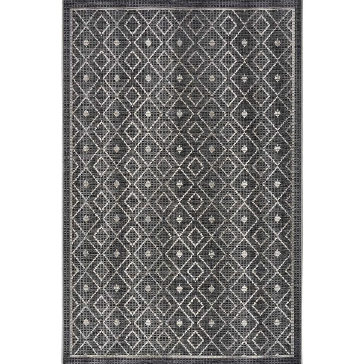 Tribal Scandi Indoor & Outdoor Rug Grey - Grey / 150.0cm – image 2