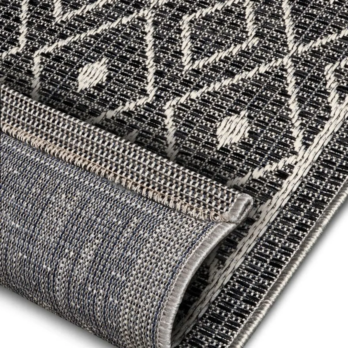Tribal Scandi Indoor & Outdoor Rug Grey - Grey / 150.0cm – image 1