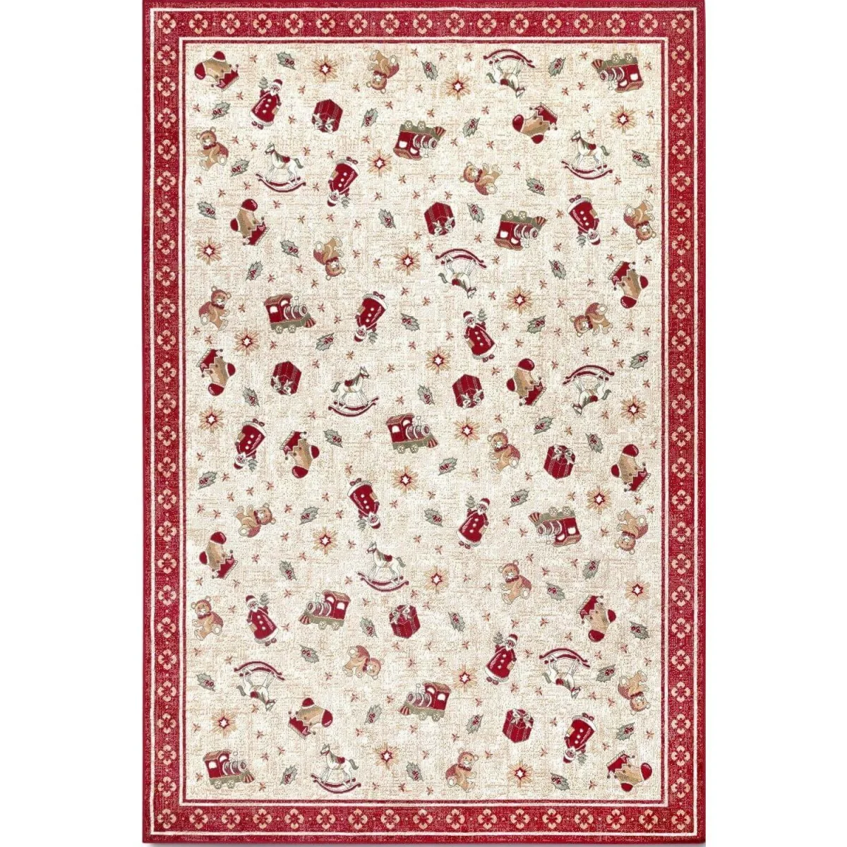 Villeroy & Boch Toys Delight Design Nostalgic Shine Round Rug Ø 150 cm Red - Red / 150cm – image 2