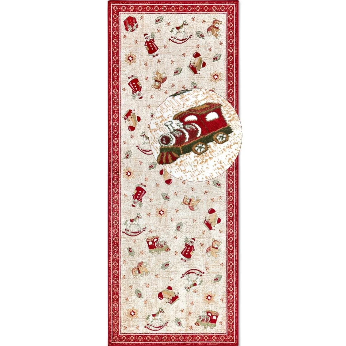 Villeroy & Boch Toys Delight Design Nostalgic Shine Round Rug Ø 150 cm Red - Red / 150cm – image 9