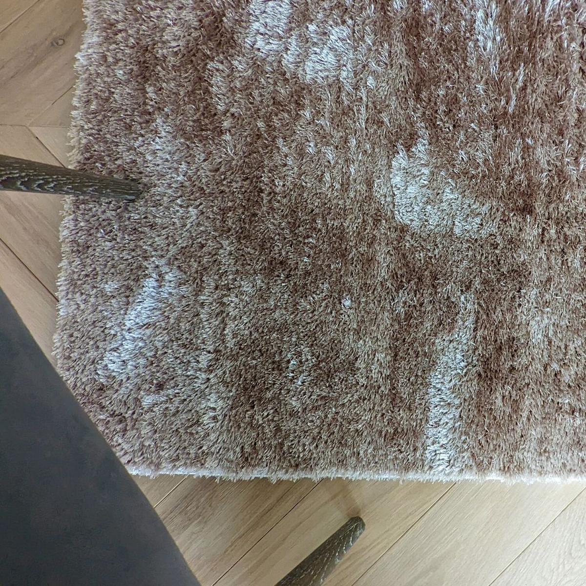 Pink Soft Polyester Shaggy Rug - Lush - Pink / 110cm – image 5