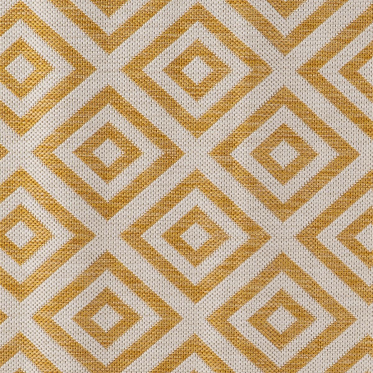 Diamond In-Outdoor Rug - Ochre / 170cm – image 6