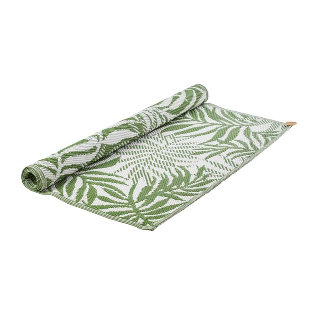 Aztec Outdoor Garden Rug - Green
