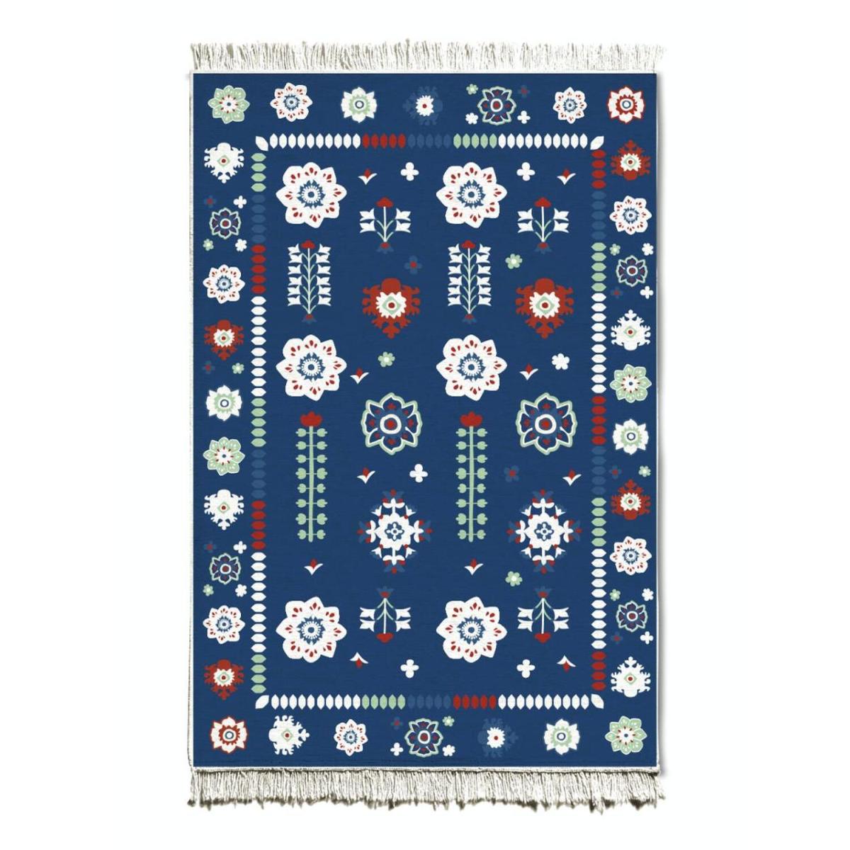 The Mia Floral Kilim Rug - Multicolour – image 2