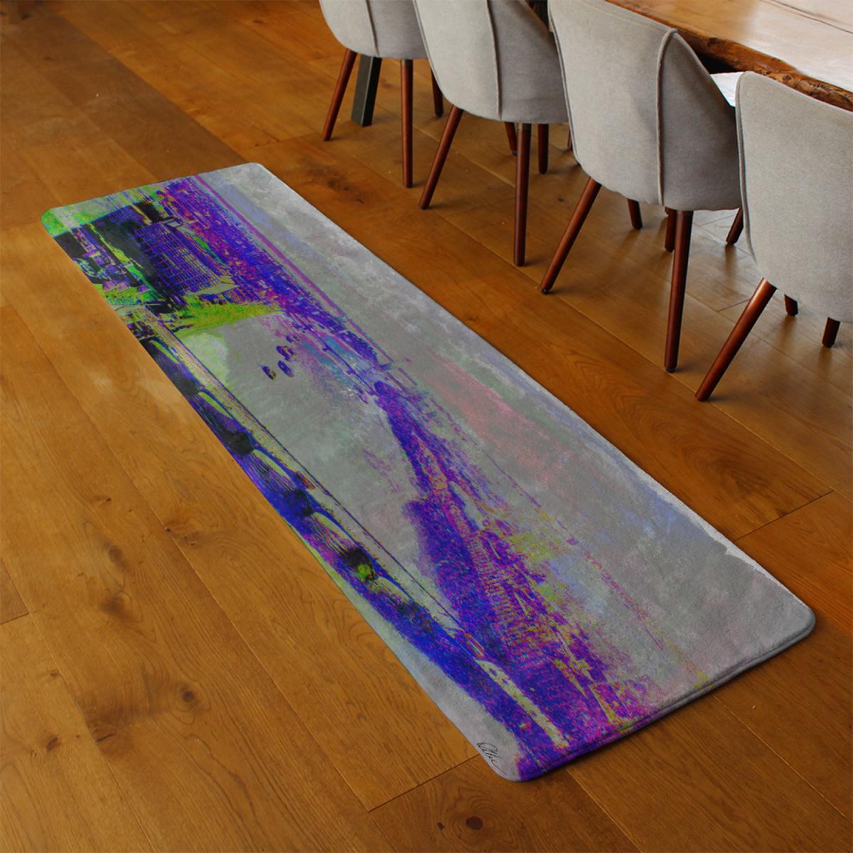 London Eye View Runner Rug - Blue – image 3