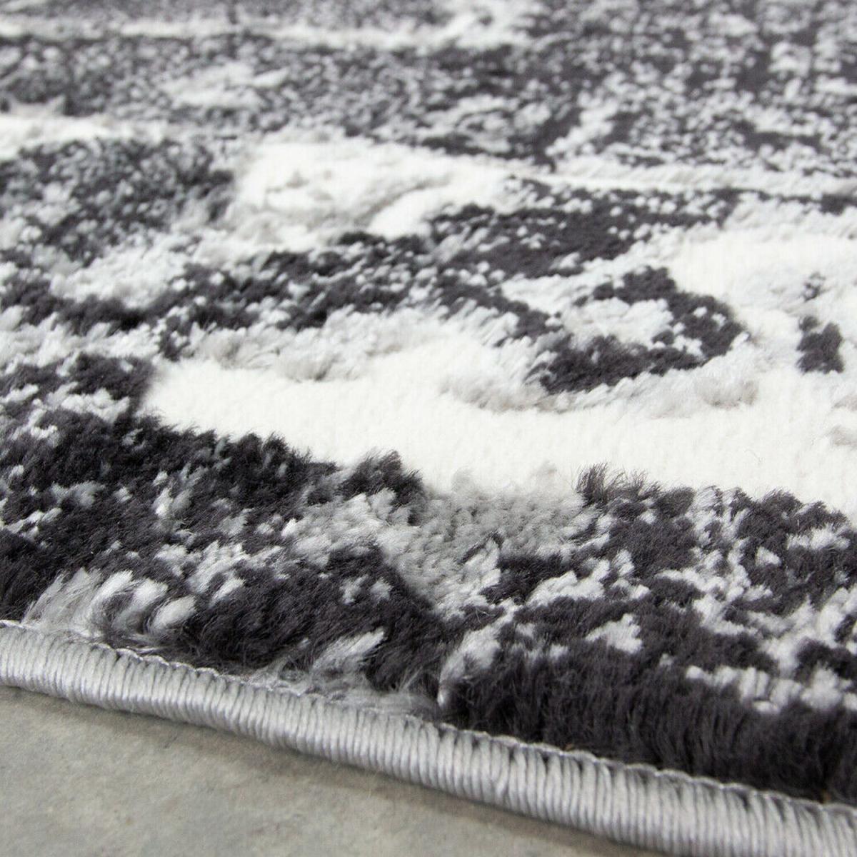 Black Transitional Living Room Rug - Black / 240cm – image 3