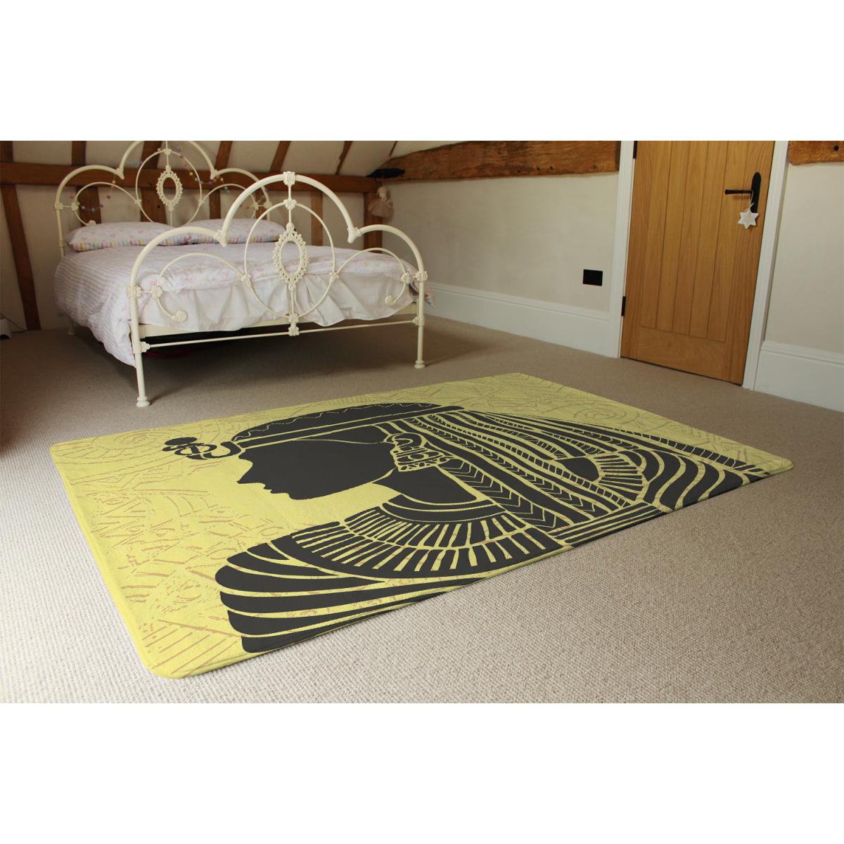 Egyptian Women On Yellow Rug - Yellow / 110cm – image 3