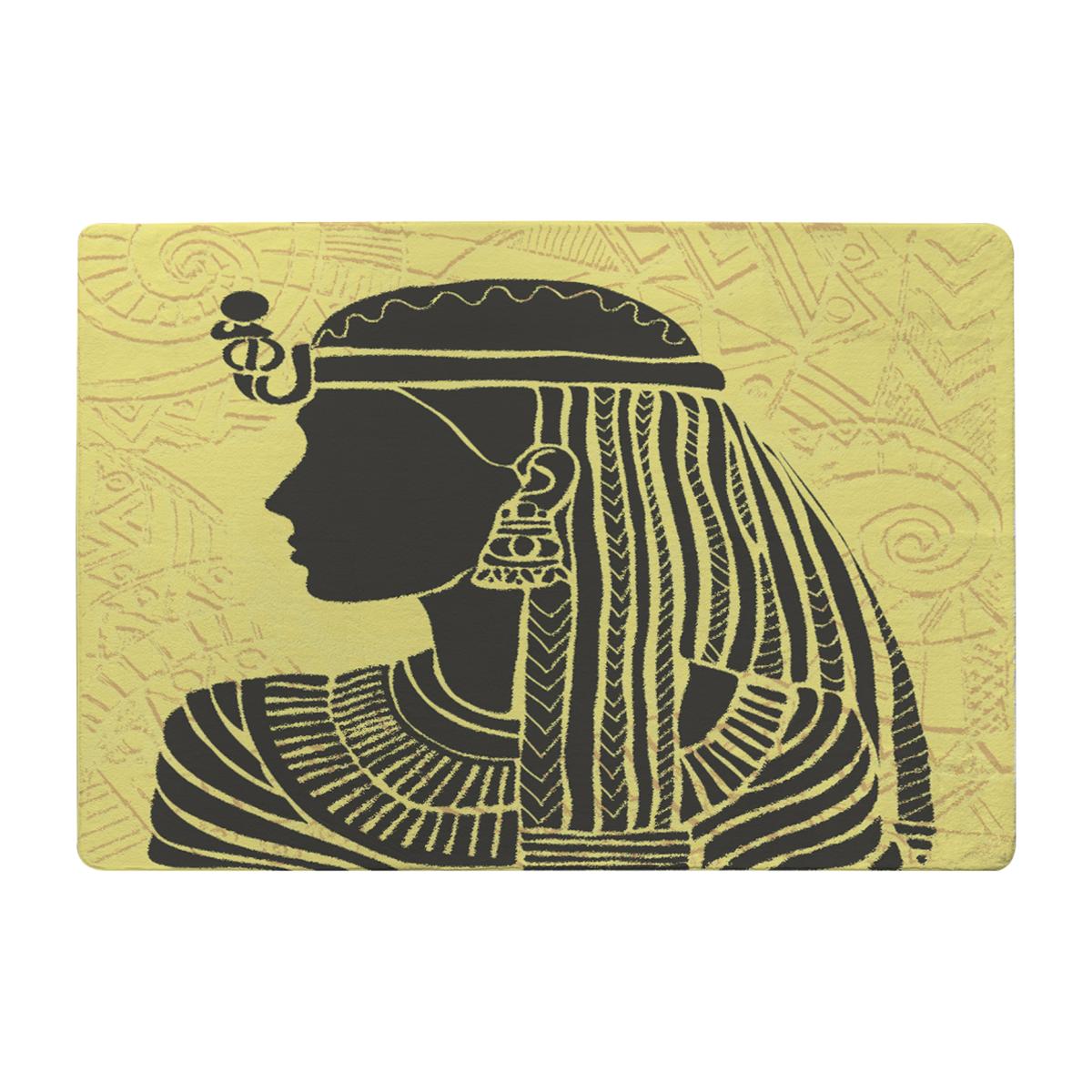 Egyptian Women On Yellow Rug - Yellow / 110cm – image 1