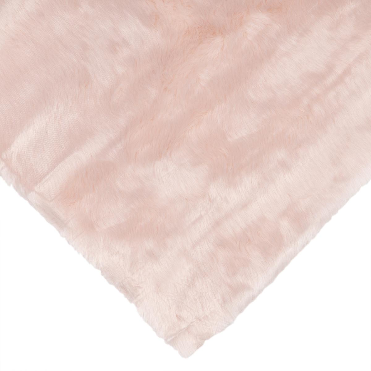 Sheep Faux Fur Pink Rug 80Cm X 150Cm – image 2