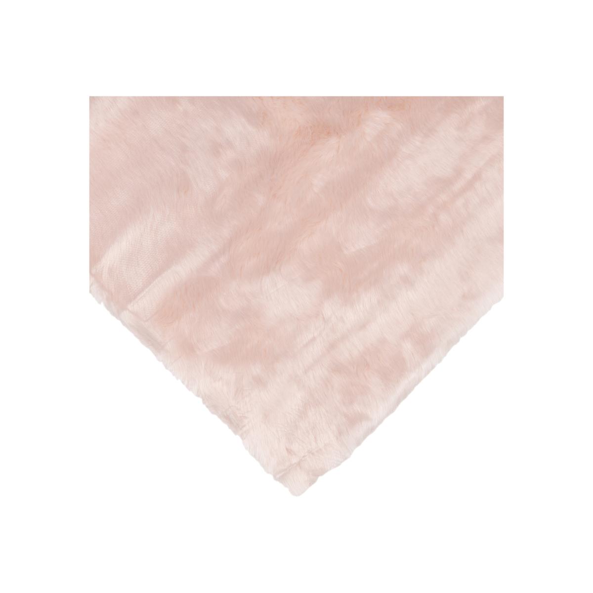 Sheep Faux Fur Pink Rug 80Cm X 150Cm – image 1