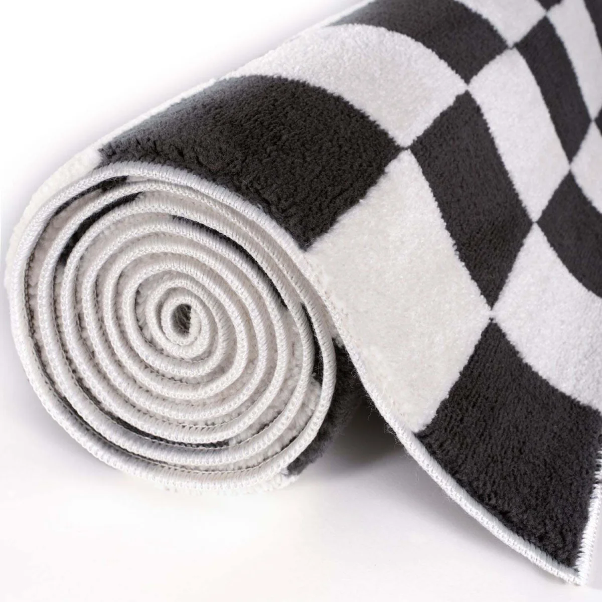 The Rugs Loft Checkerboard Design Textured Rug - Green / 150cm โ image 38