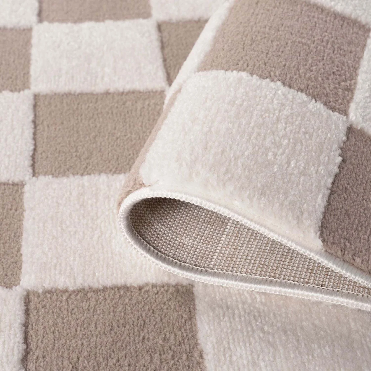 The Rugs Loft Checkerboard Design Textured Rug - Green / 150cm โ image 44