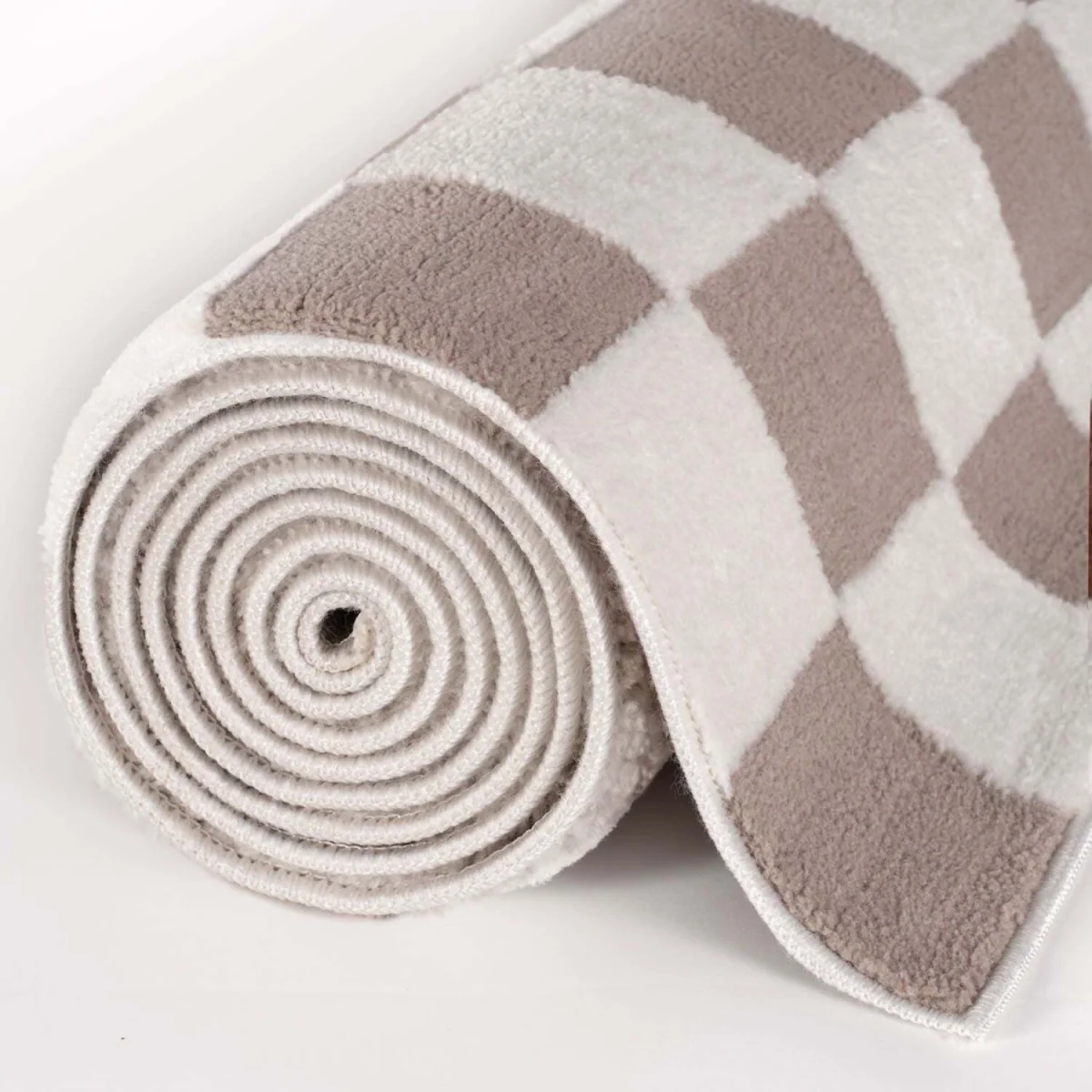The Rugs Loft Checkerboard Design Textured Rug - Green / 150cm โ image 46