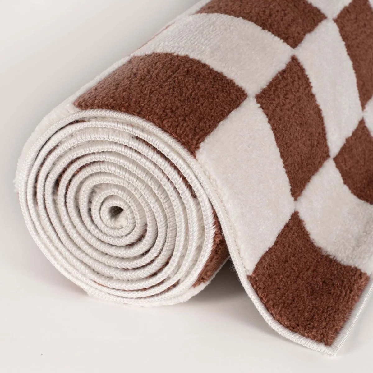 The Rugs Loft Checkerboard Design Textured Rug - Green / 150cm โ image 47