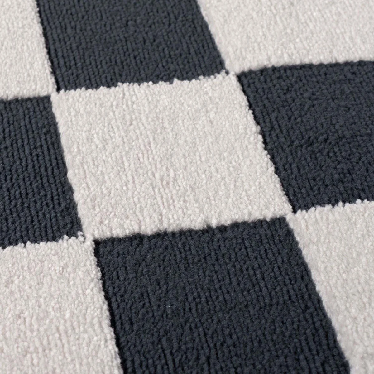 The Rugs Loft Checkerboard Design Textured Rug - Green / 150cm โ image 7
