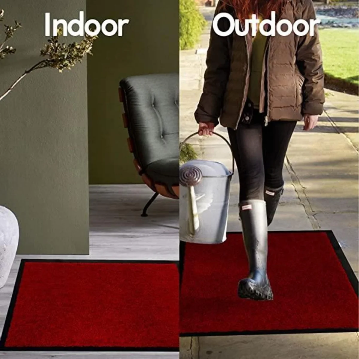 Barrier Dirt Trapping Entrance Mat - Red – image 3