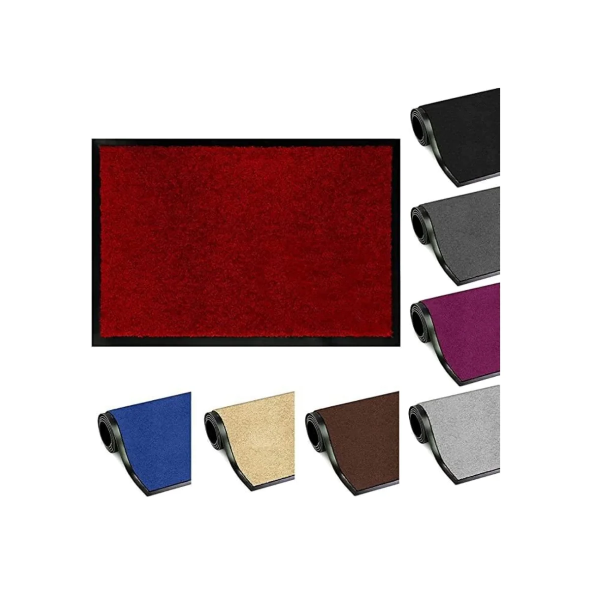 Barrier Dirt Trapping Entrance Mat - Red – image 1