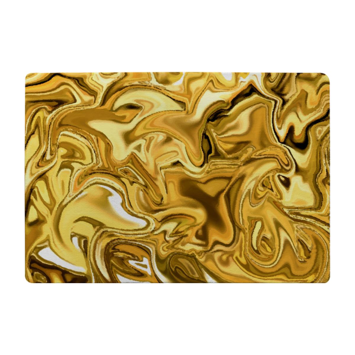 Golden Liquid Rug - Gold / 110cm – image 1
