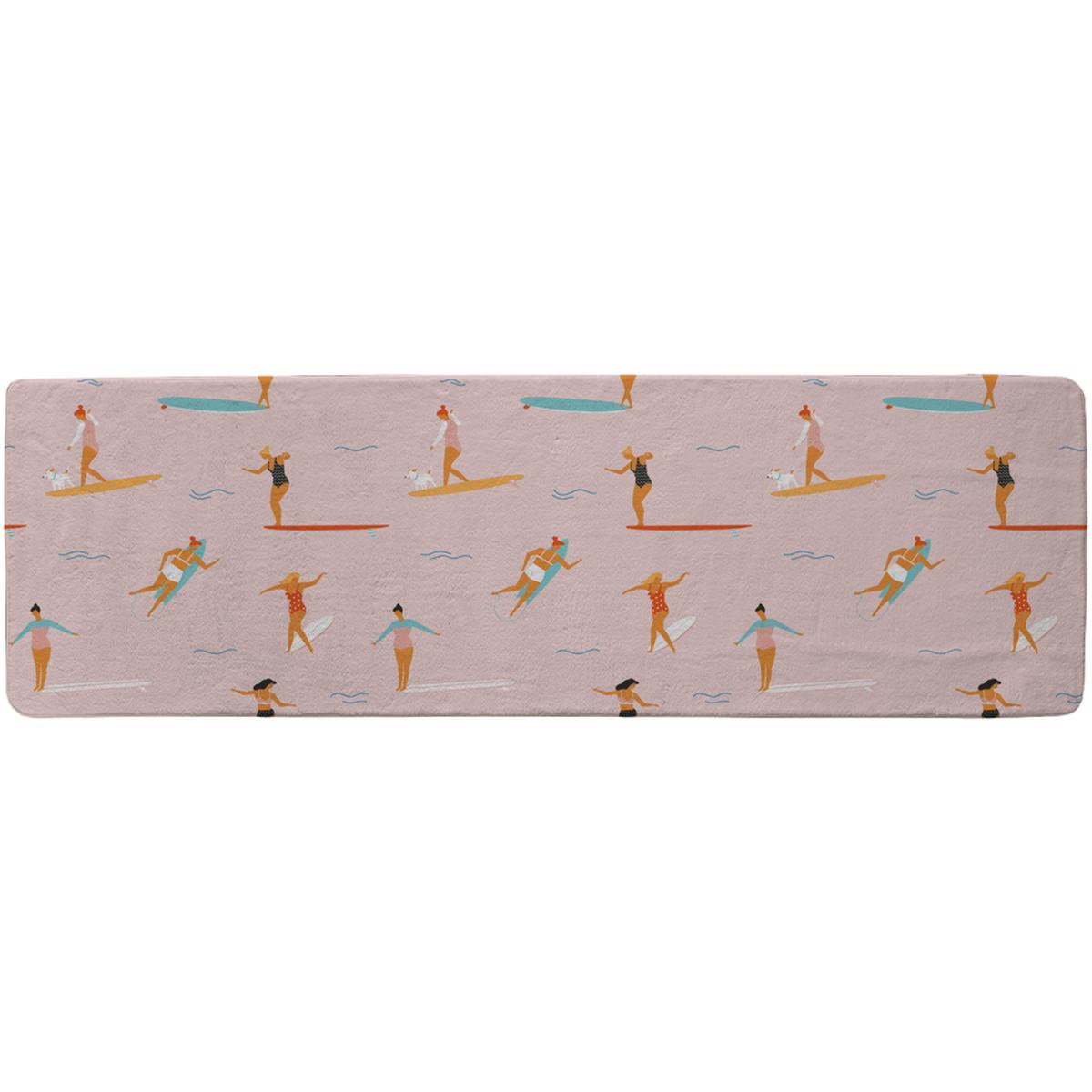 Surfers Runner Rug - Pink – image 2