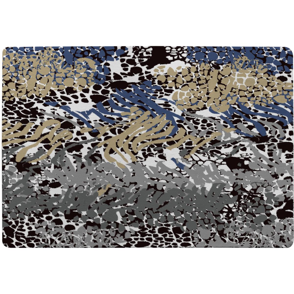 Mixed Animal Print Rug - Blue / 230cm – image 2