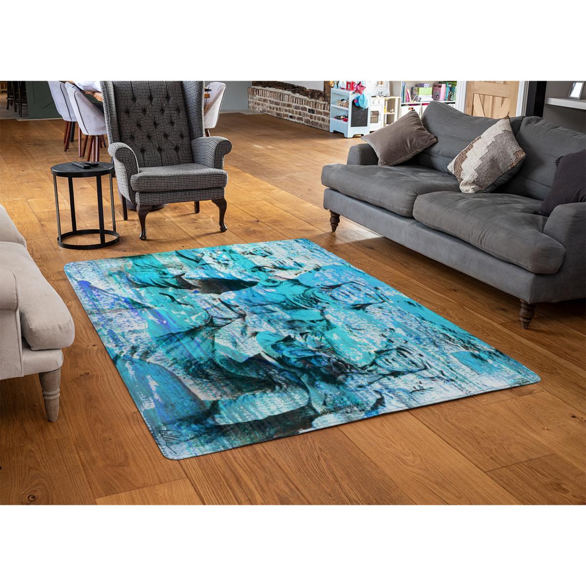 Battle Of Britain Men Marching Rug - Blue / 230cm – image 3