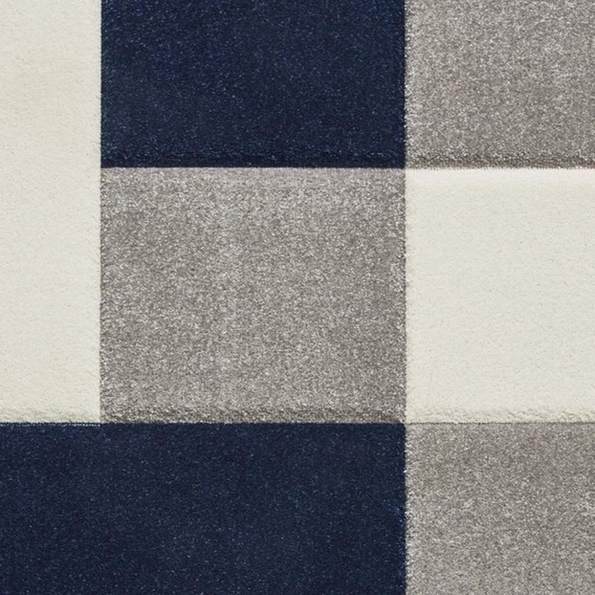 Brooklyn BRK04 GreyNavy Rug - Grey/Navy / 290cm – image 6
