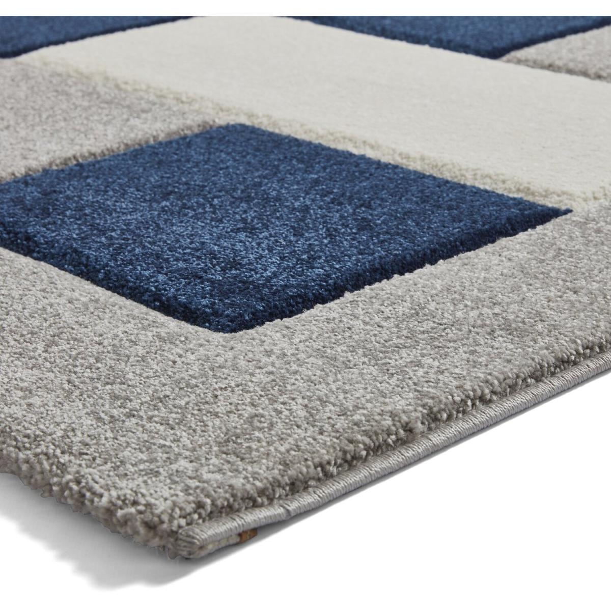 Brooklyn BRK04 GreyNavy Rug - Grey/Navy / 290cm – image 7