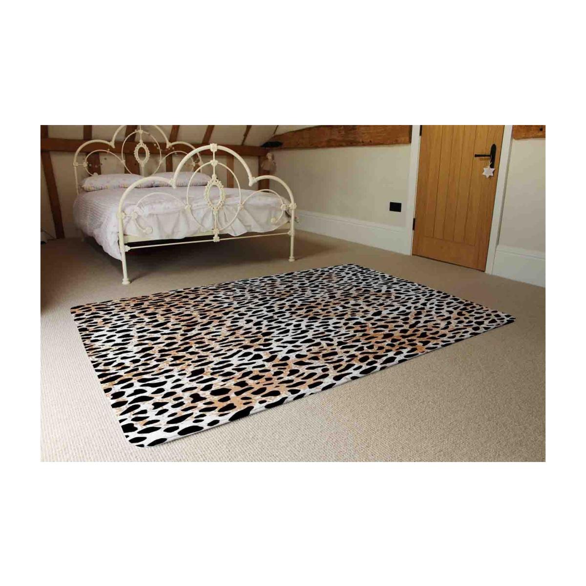 Leopard Spots Rug - Brown / 230cm – image 1