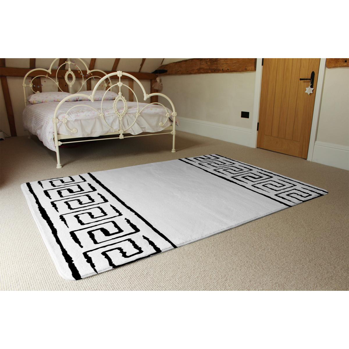 Egyptian Pattern Rug - Black / 150cm – image 3