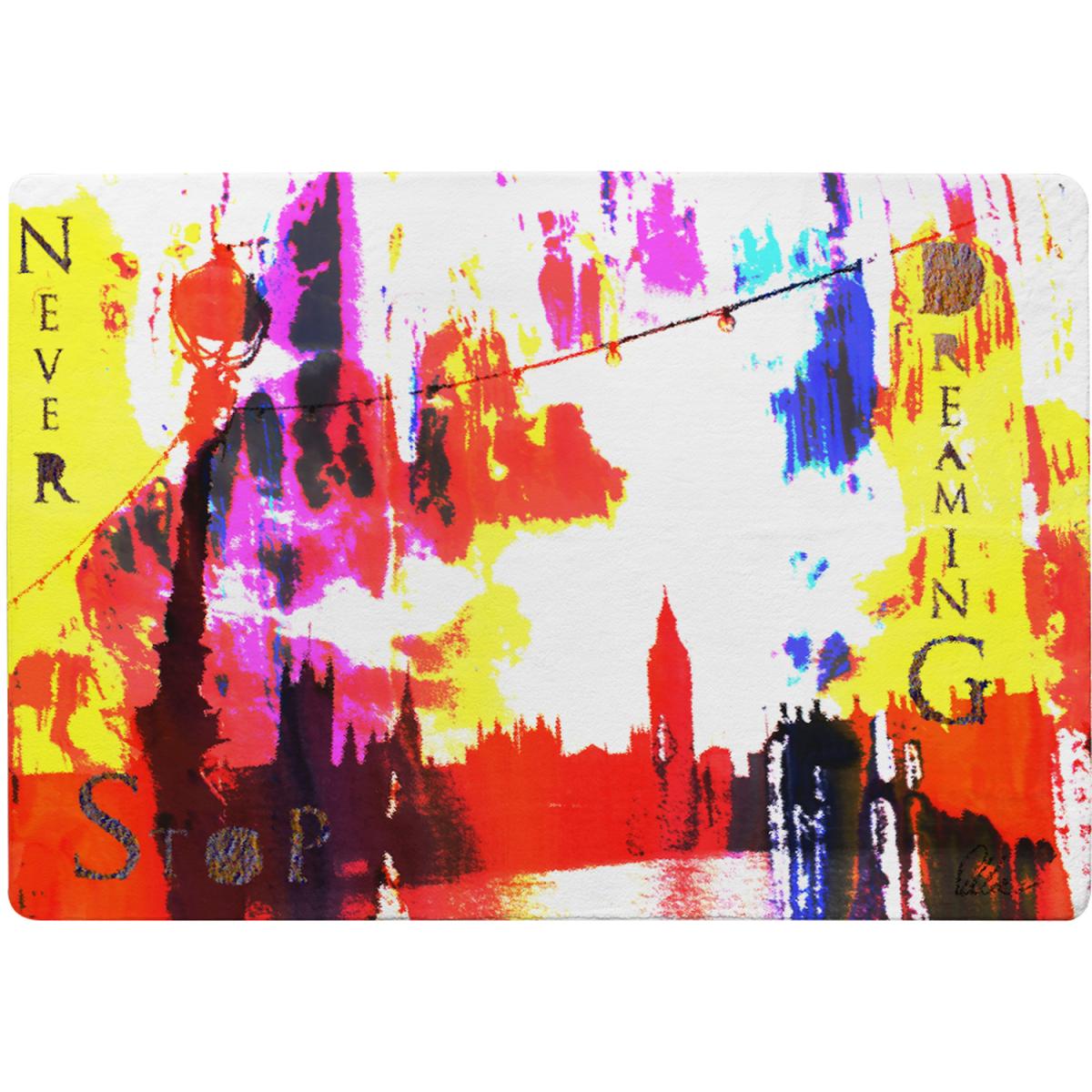 Never Stop Dreaming Rug - Red / 230cm – image 2
