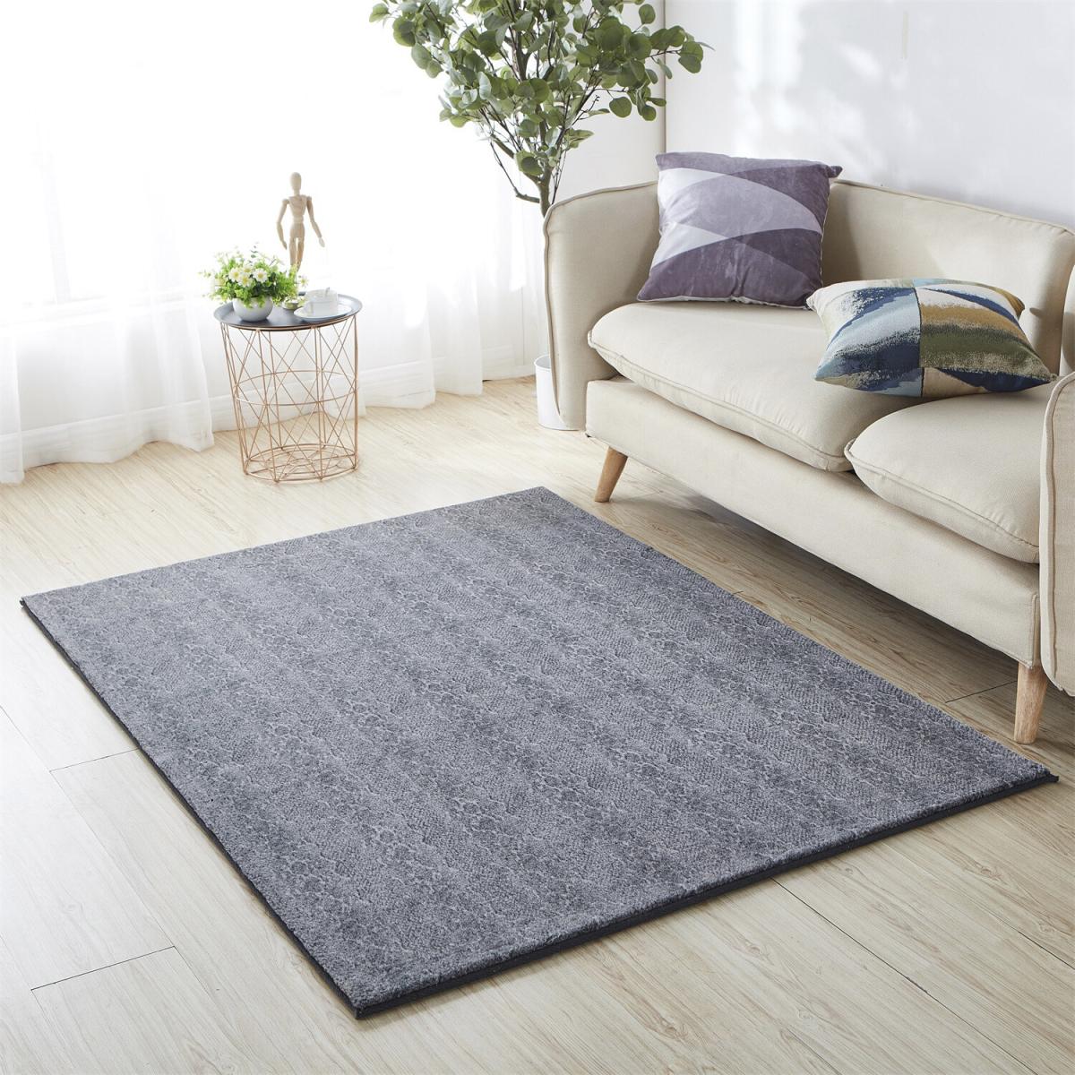 Snakeskin Faux Fur Rug – image 1