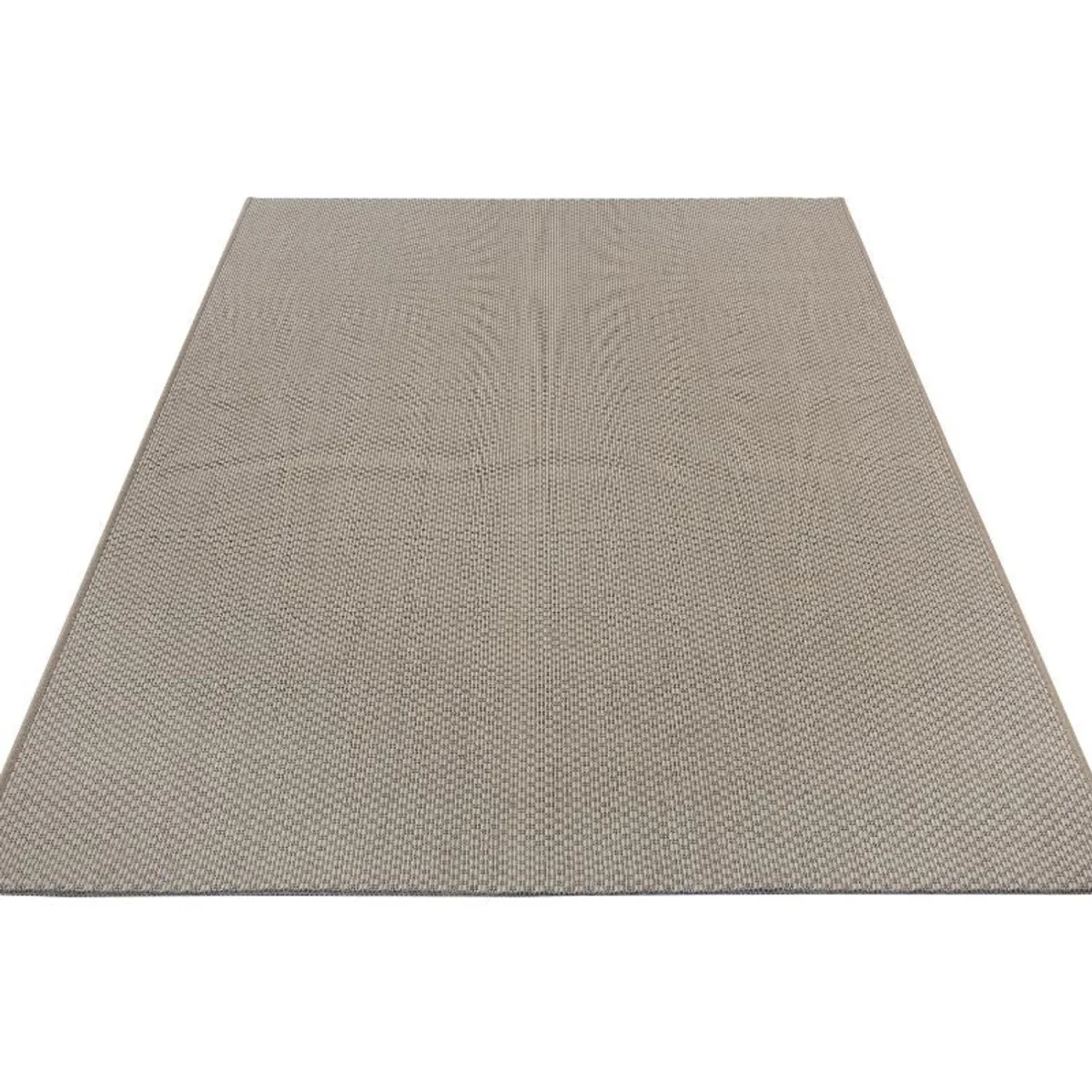 Vanti Plain Flatweave Indoor & Outdoor Rug Beige - Beige / 290.0cm – image 5