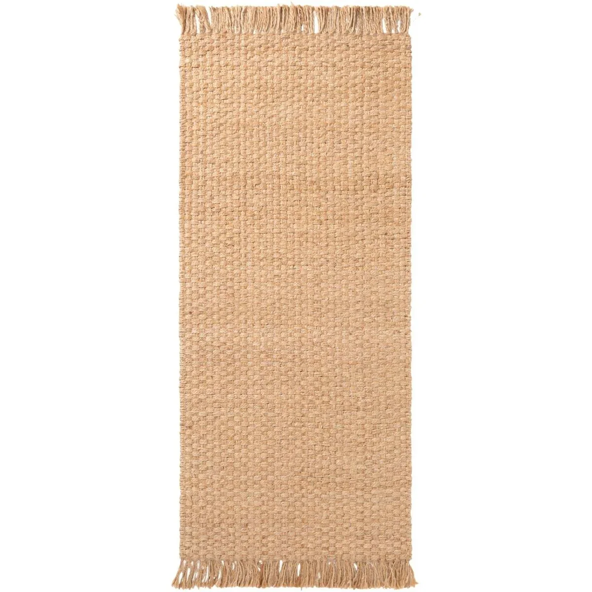 Hanse Home Handloom Fjord Natural Jute Plain Rug Beige - Beige / 300.0cm / 80.0cm – image 12